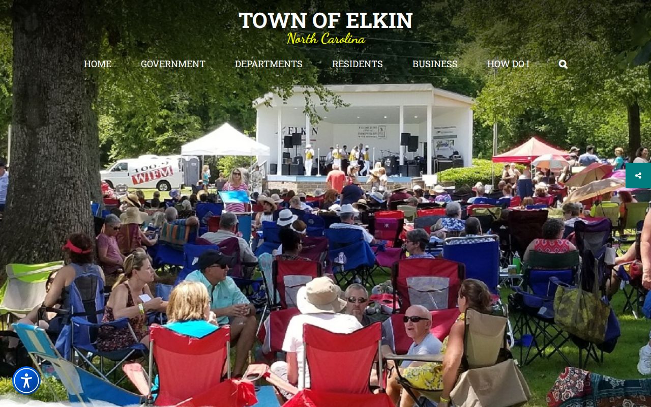 Elkin court records context from official Town of Elkin municipal source